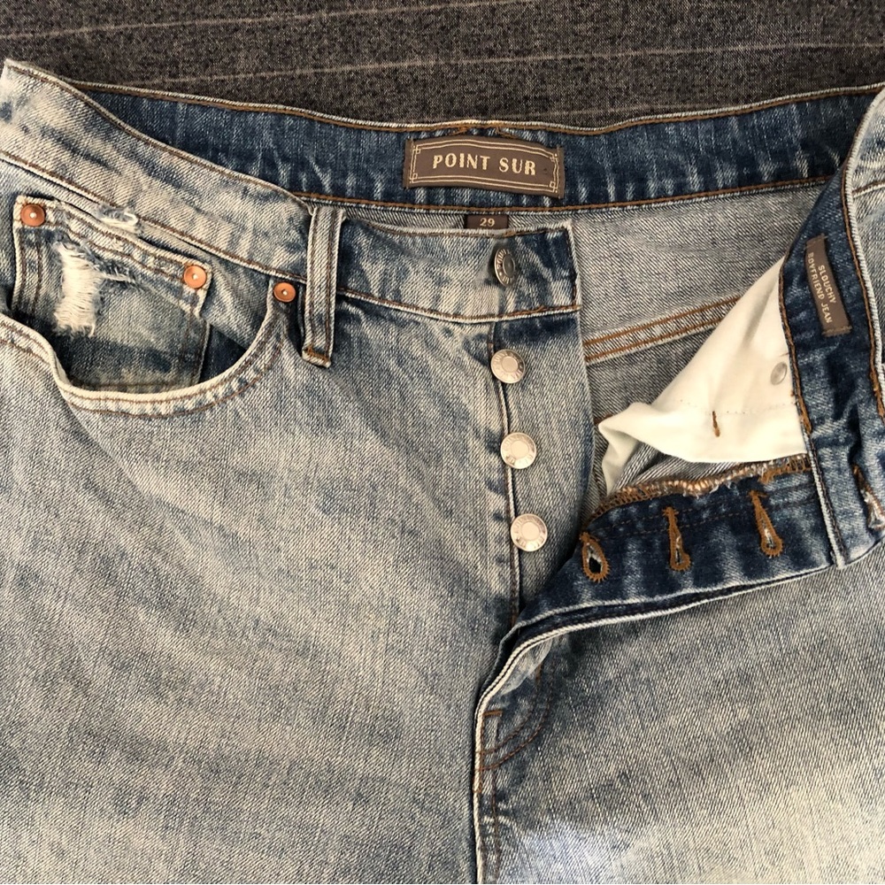 J.Crew Point Sur Distressed Denim